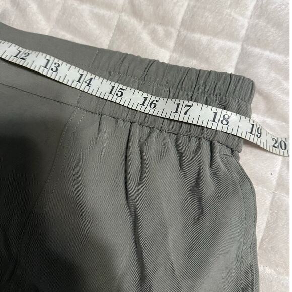 Kersh Drawstring Shorts Women's Size XXL Olive Green Loose 4-inch Summer - Picture 6 of 7